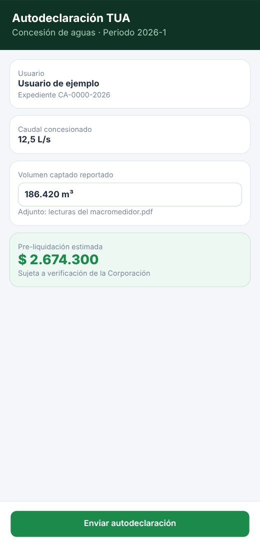 Autodeclaración de TUA desde el celular (imagen ilustrativa)
